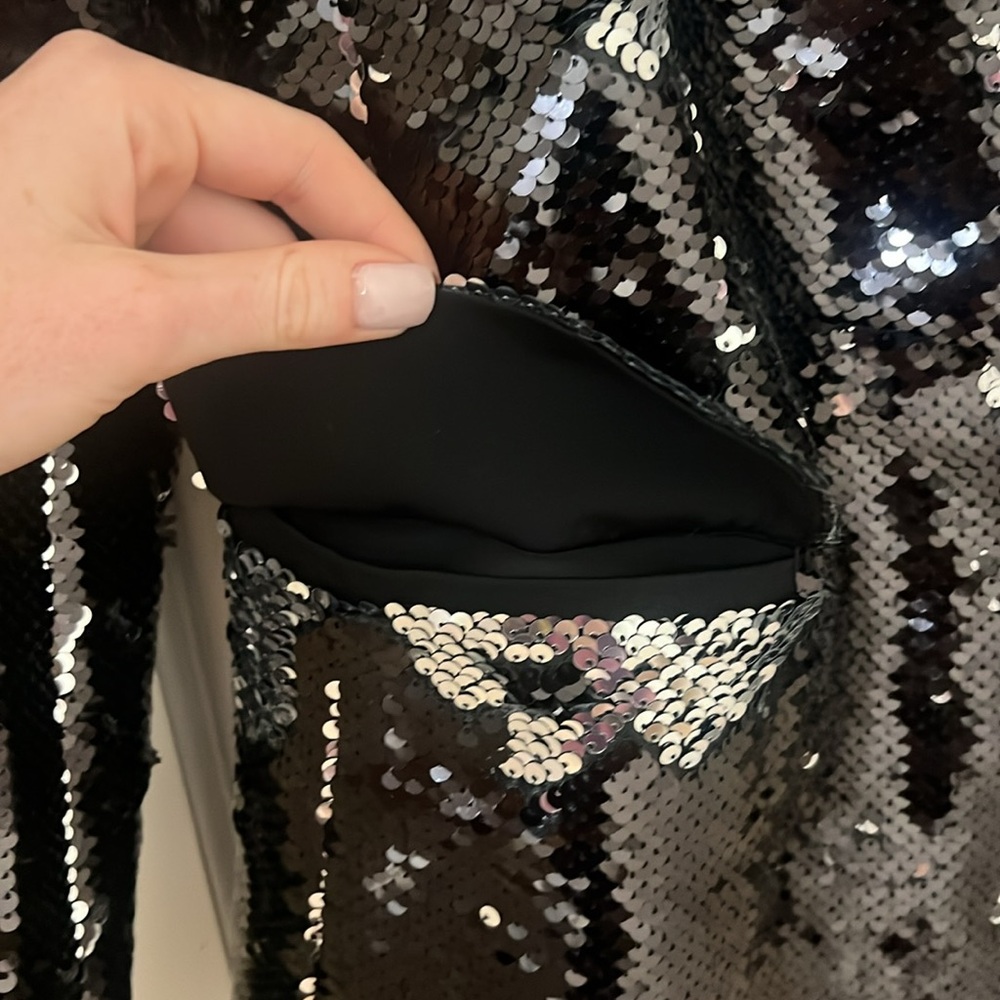 Bagatelle Collection Sequin Blazer - image 5